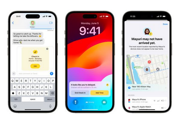 七叉镇苹果维修站分享如何在iPhone上使用平安确认功能 